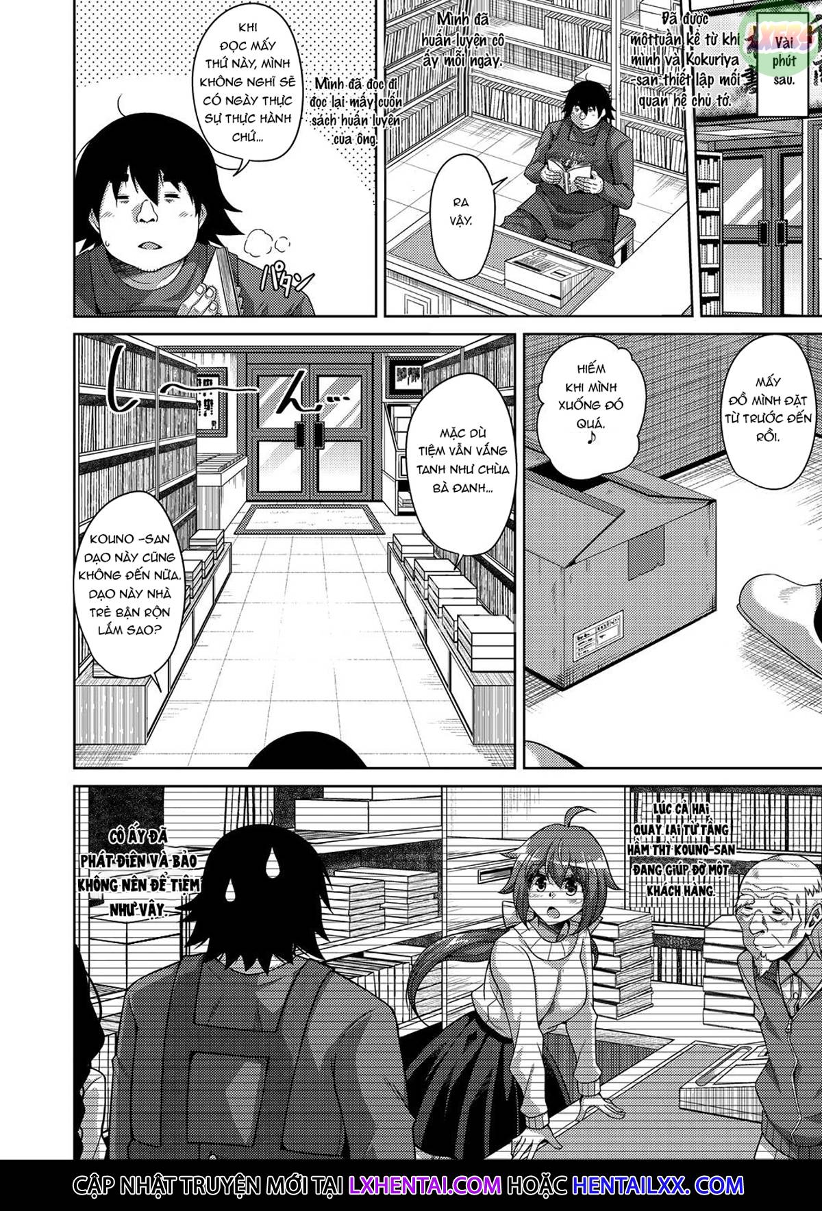 Hình ảnh 6 trong A Bitch Rose Shrouded In Books - Chapter 3 - Hentaimanhwa.net