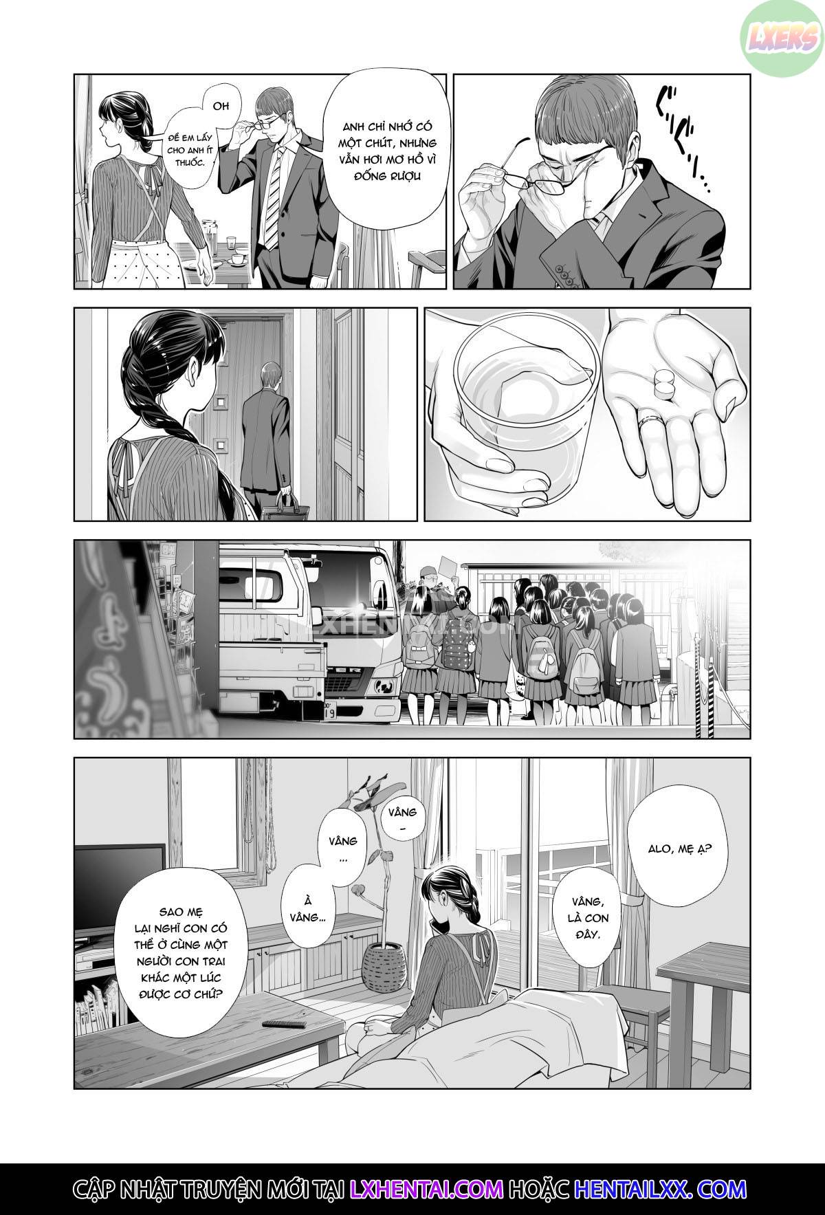 Xem ảnh 10 trong truyện hentai (NTR) Bà Vợ Nội Trợ Bị Đồng Nghiệp Hiếp Dâm Khi Chồng Say Rượu - Chapter 2 END - truyenhentai18.pro