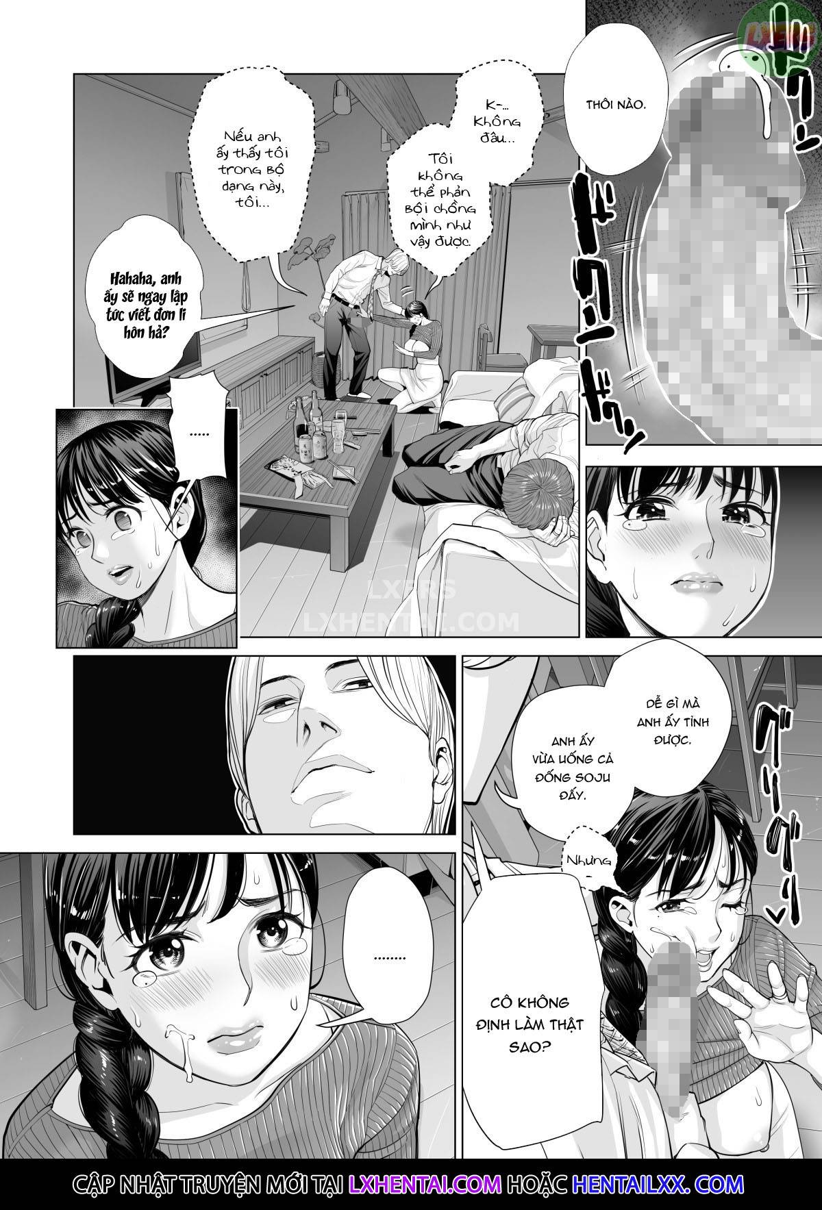 Xem ảnh 15 trong truyện hentai (NTR) Bà Vợ Nội Trợ Bị Đồng Nghiệp Hiếp Dâm Khi Chồng Say Rượu - Chapter 2 END - truyenhentai18.pro