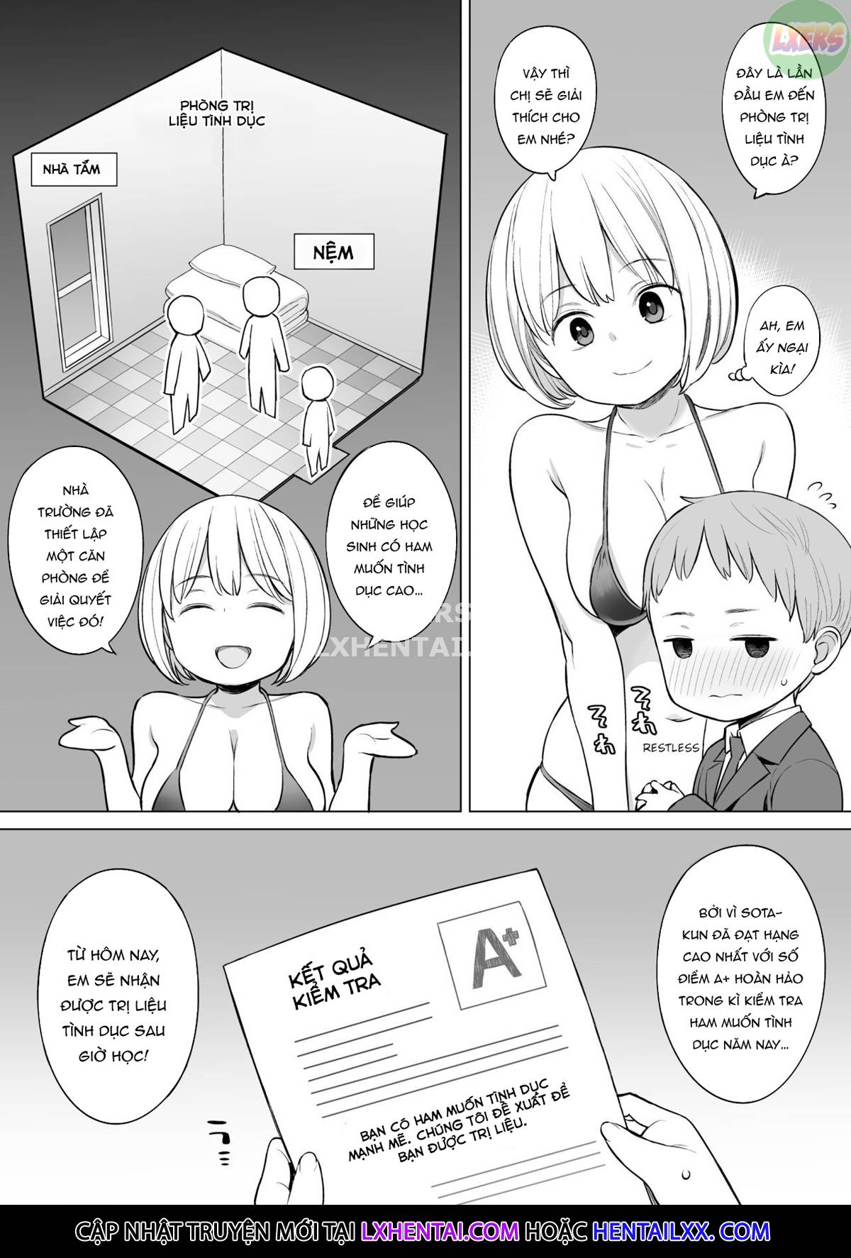 Xem ảnh 6 trong truyện hentai Phòng trị liệu tình dục sau giờ học - One Shot - truyenhentai18.pro