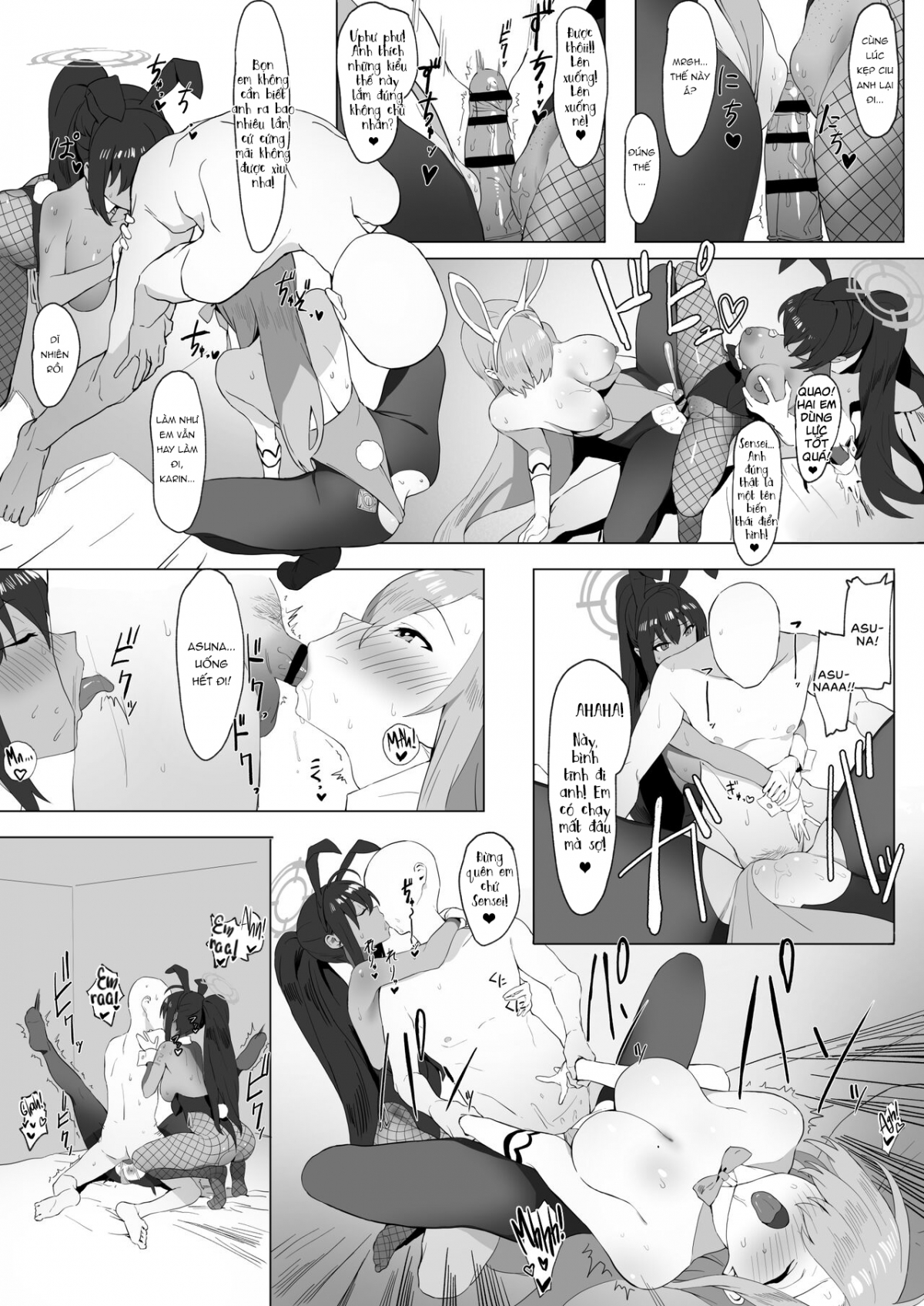 Xem ảnh 9 trong truyện hentai Asuna And Karin, At Your Service! - One Shot - Truyenhentai18.net