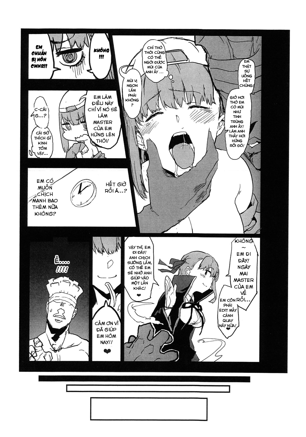 Xem ảnh 11 trong truyện hentai BB-chan No Netorase Eizou O Minagara OnaSuppo Shite Morau Hon - One Shot - truyenhentai18.pro