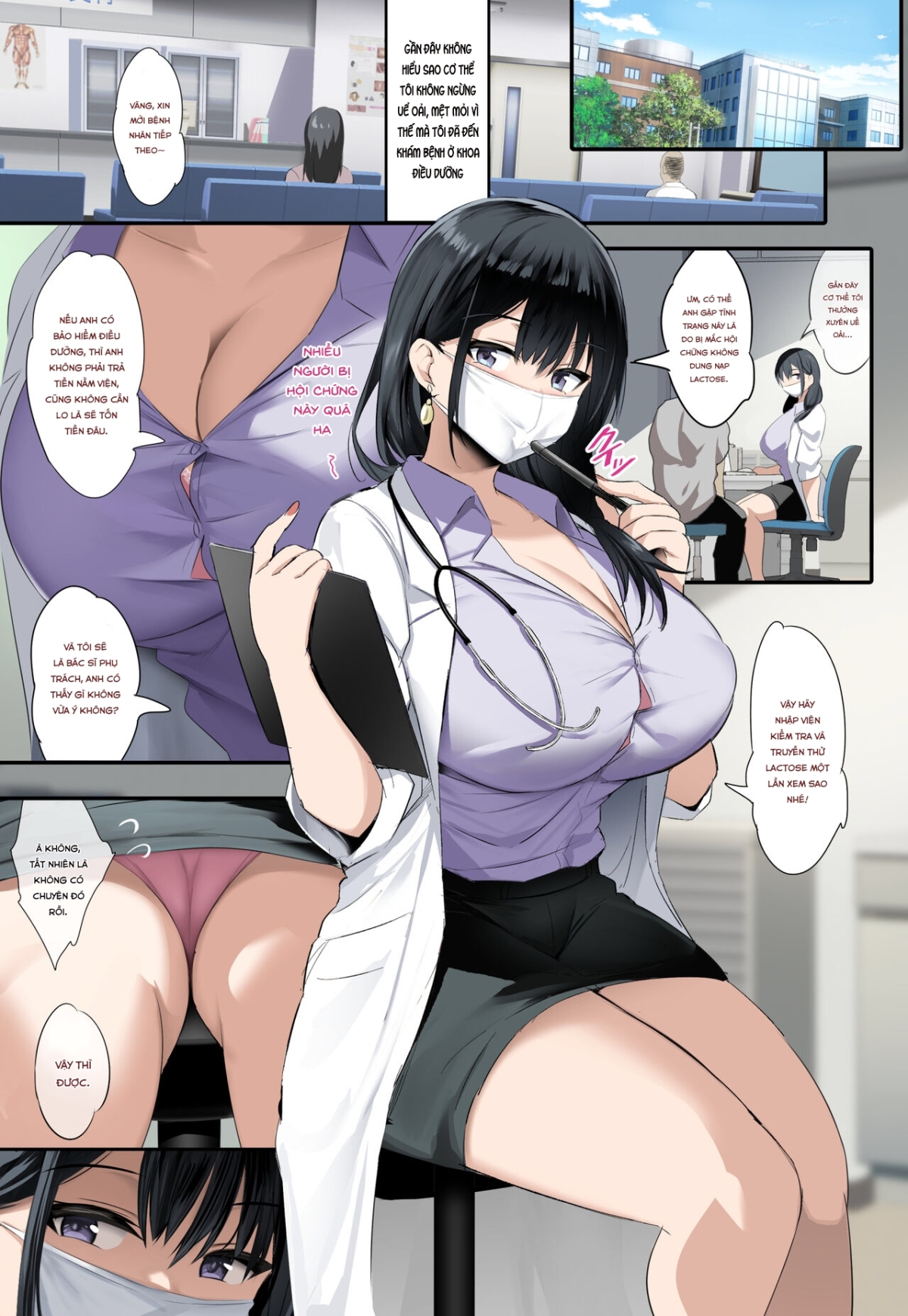 Xem ảnh 3 trong truyện hentai Hentai Màu Uống Sữa Y Tá Ngực Khủng Dâm Đãng - One Shot - truyenhentai18.pro