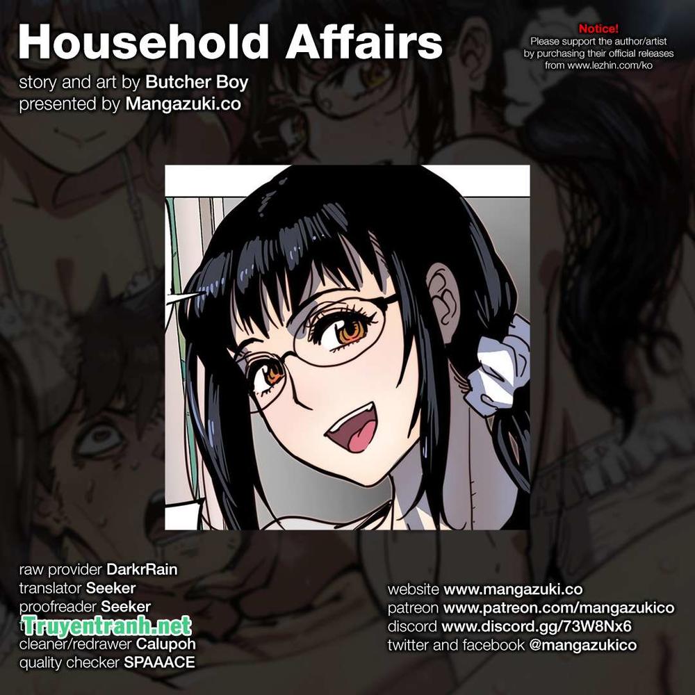 Hình ảnh 1 trong Household Affairs - Chap 105 - Hentaimanhwa.net