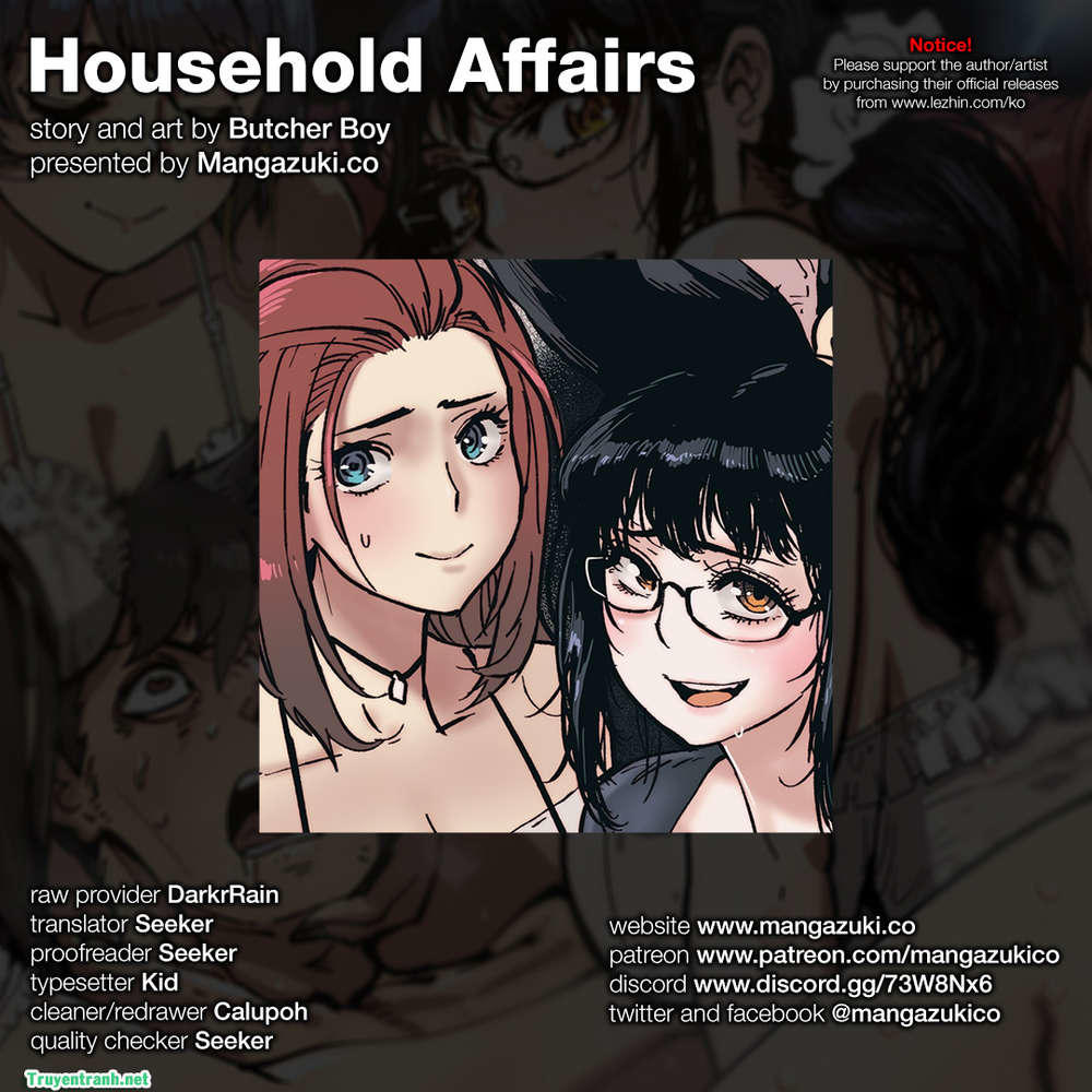 Hình ảnh 1 trong Household Affairs - Chap 109 - Hentaimanhwa.net