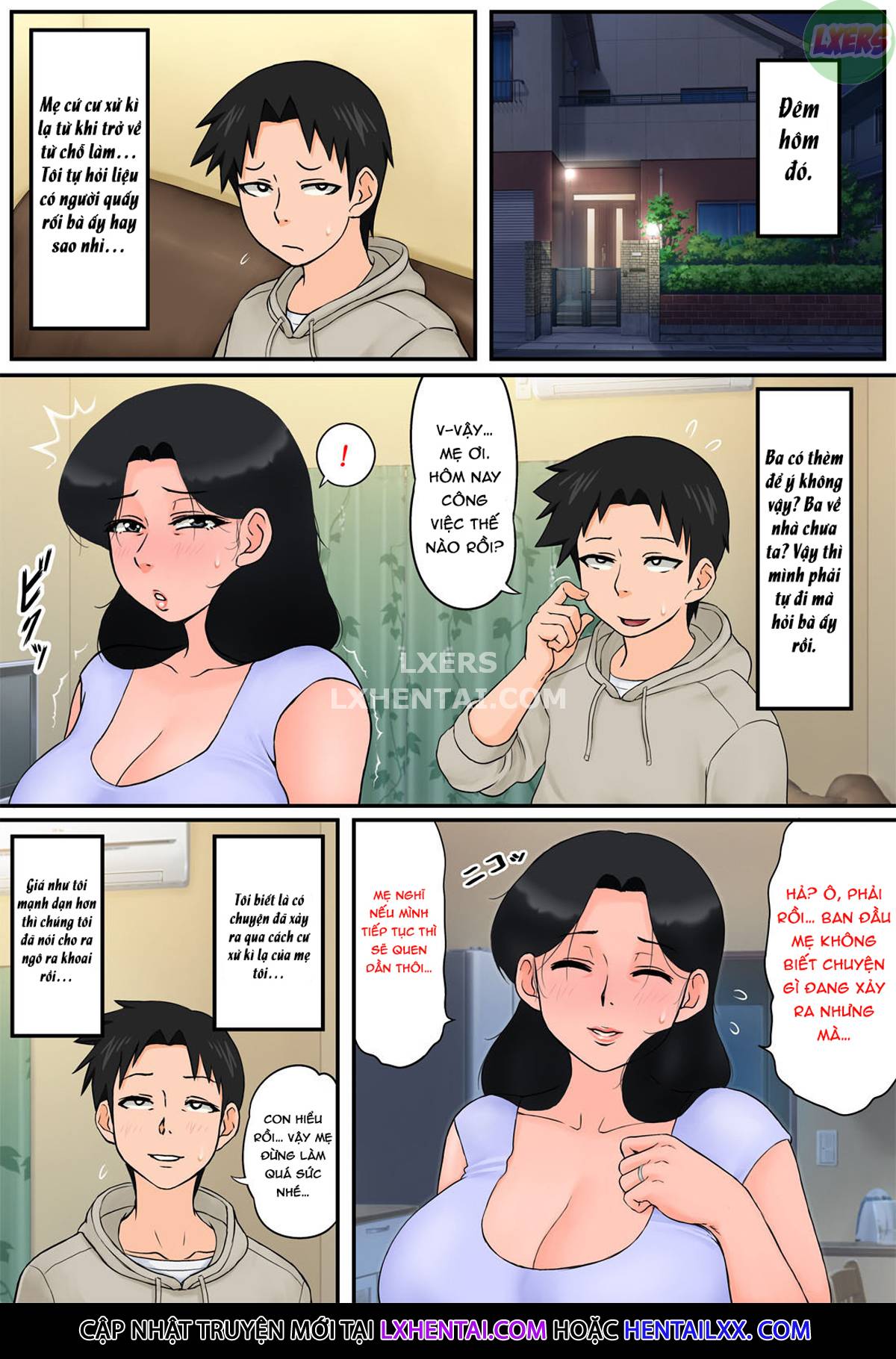 Hình ảnh 17 trong It Seems My Mom Is Getting Sexually Harassed At Work - One Shot - Hentaimanhwa.net