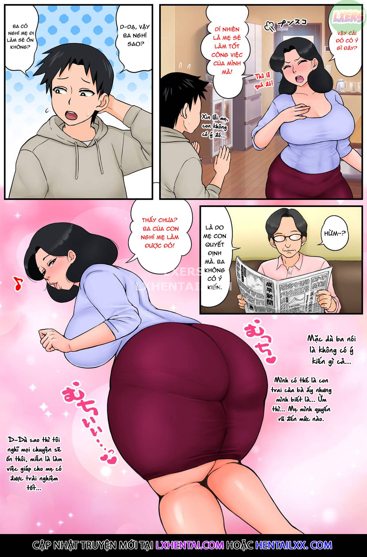 Xem ảnh 6 trong truyện hentai It Seems My Mom Is Getting Sexually Harassed At Work - One Shot - truyenhentai18.pro