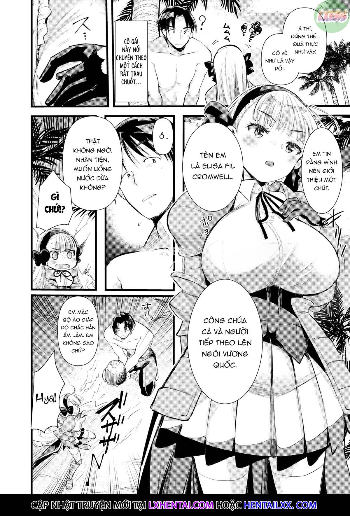Xem ảnh 19 trong truyện hentai Laid-Back Deserted Island Life With A Level 1 Princess Knight - Chapter 1 - truyenhentai18.pro