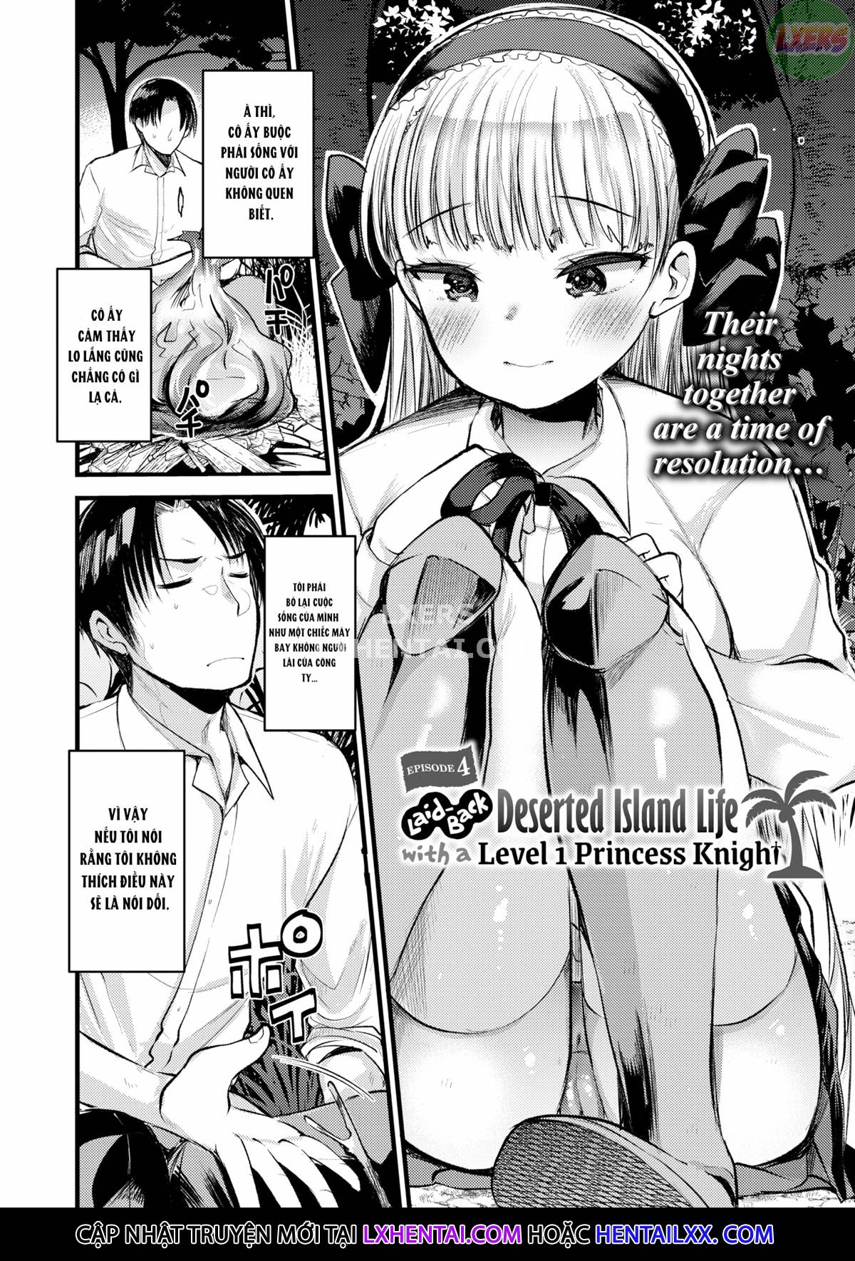 Xem ảnh 5 trong truyện hentai Laid-Back Deserted Island Life With A Level 1 Princess Knight - Chapter 4 - truyenhentai18.pro