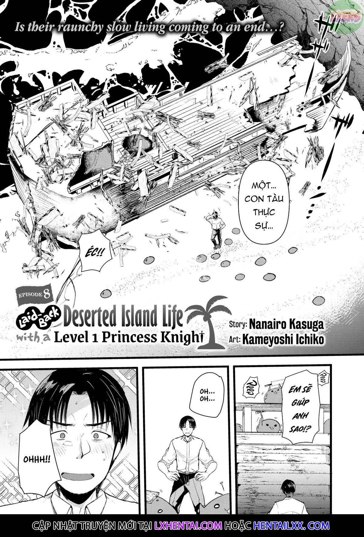 Hình ảnh 6 trong Laid-Back Deserted Island Life With A Level 1 Princess Knight - Chapter 8 - Hentaimanhwa.net
