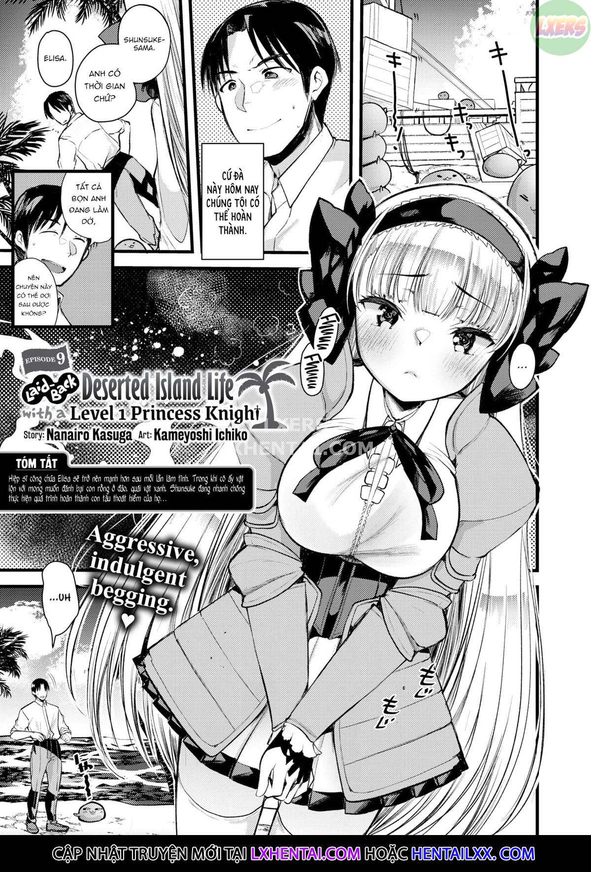 Xem ảnh 4 trong truyện hentai Laid-Back Deserted Island Life With A Level 1 Princess Knight - Chapter 9 - Truyenhentai18.net