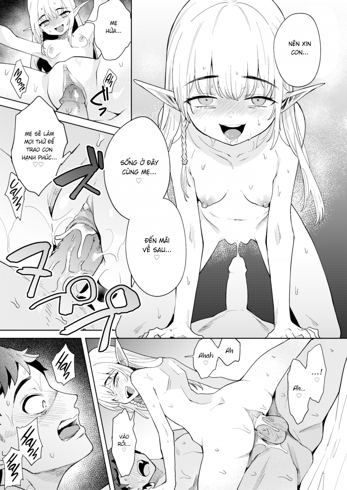 Xem ảnh My Elven Foster Mom Loves Me So Much That She Won't Let Me Go On Adventures - One Shot - 14 - Hentai24h.Tv