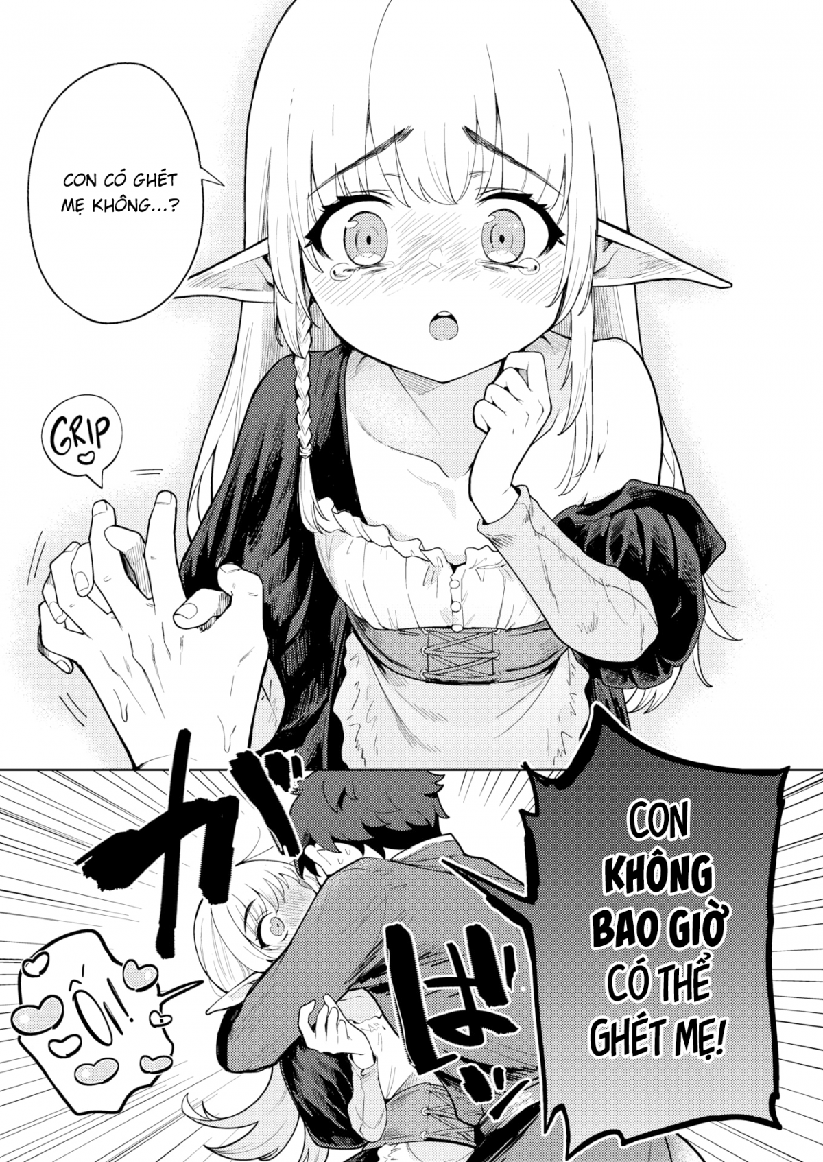 Xem ảnh 9 trong truyện hentai My Elven Foster Mom Loves Me So Much That She Won't Let Me Go On Adventures - One Shot - truyenhentai18.pro