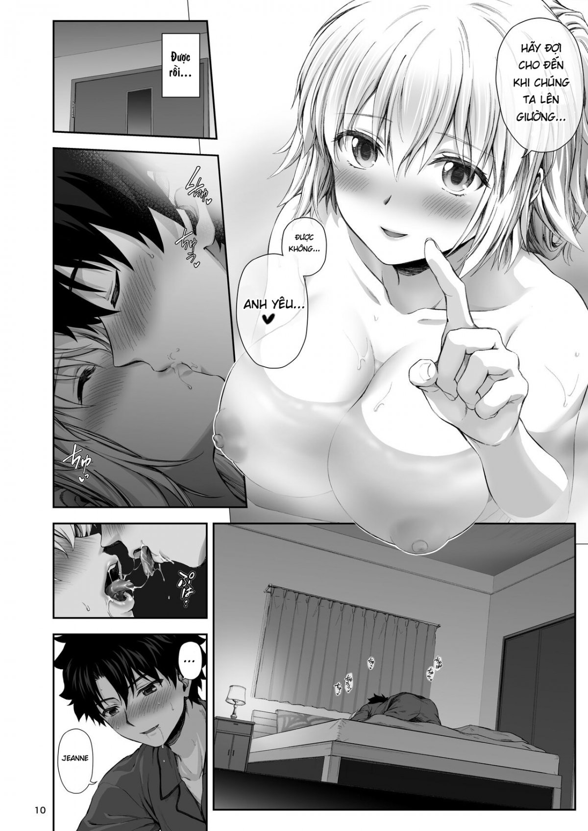 Hình ảnh 11 trong My Married Life With Jeanne - One Shot - Hentaimanhwa.net