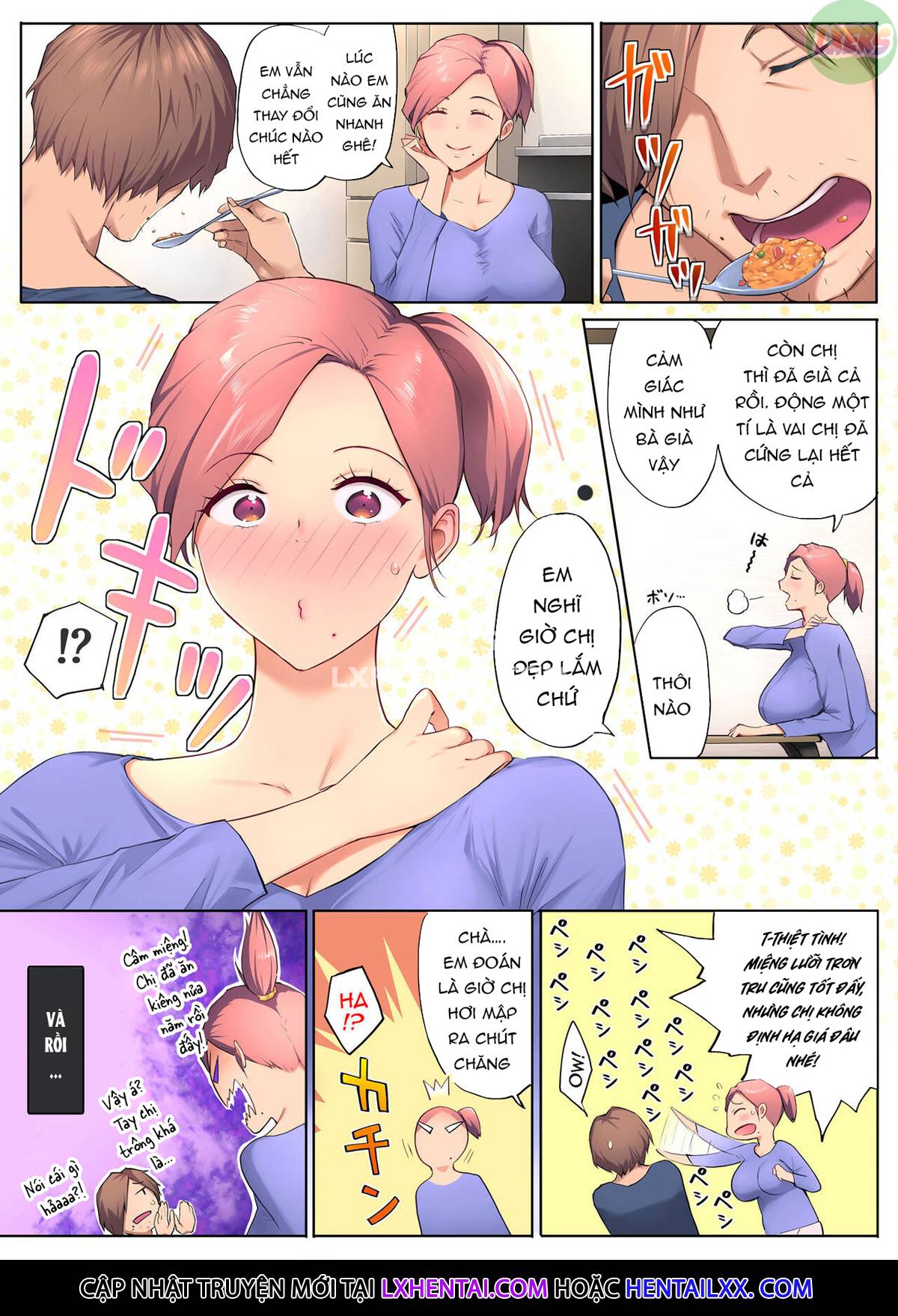Hình ảnh 14 trong My Mature Older Sister ~The Crazy Convenient Relationship Of An Older Sister And Younger Brother In Their 30s - Chapter 1 - Hentaimanhwa.net