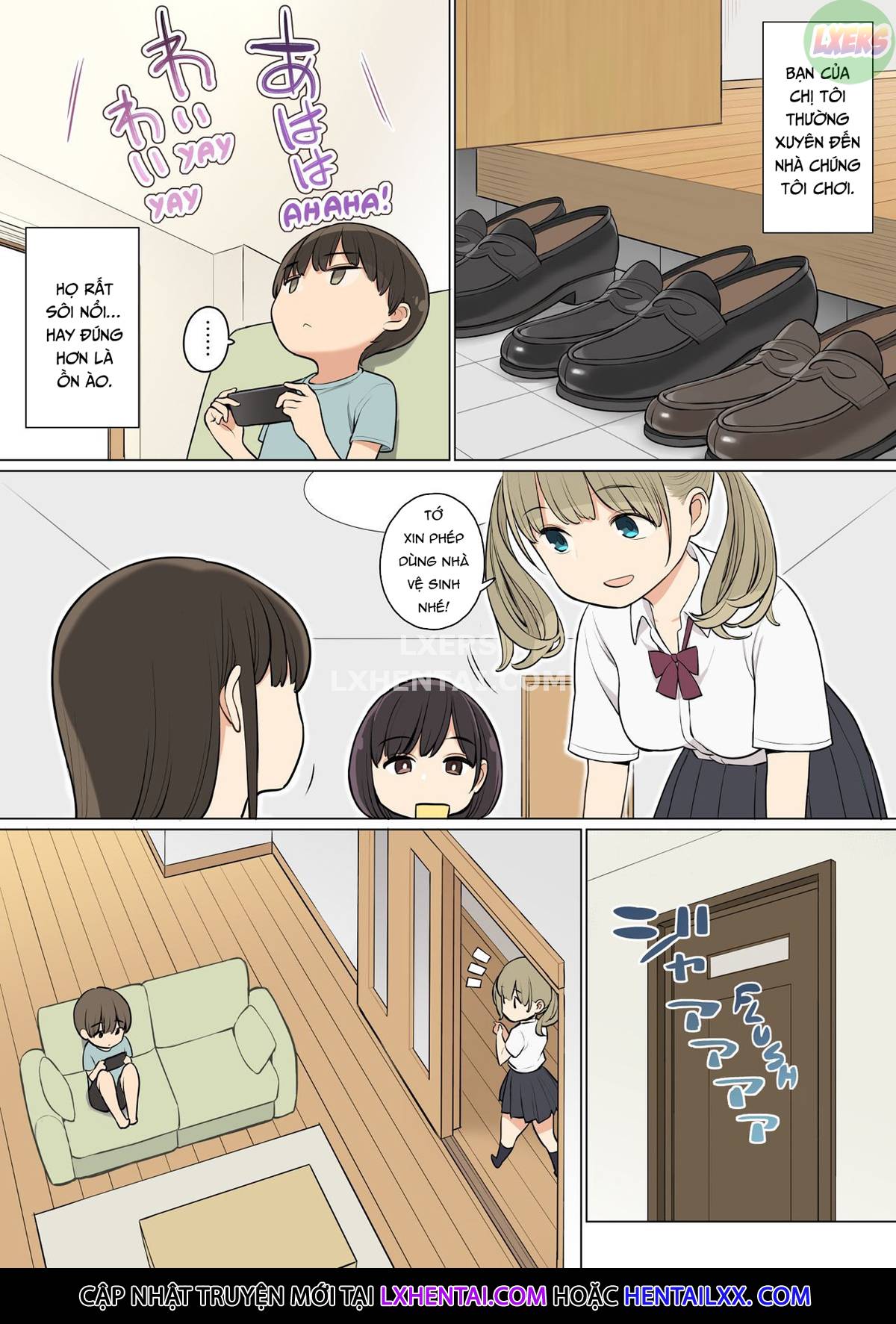 Hình ảnh 5 trong My Older Sister’s Friends Are Nothing But Lewd Girls - One Shot - Hentaimanhwa.net