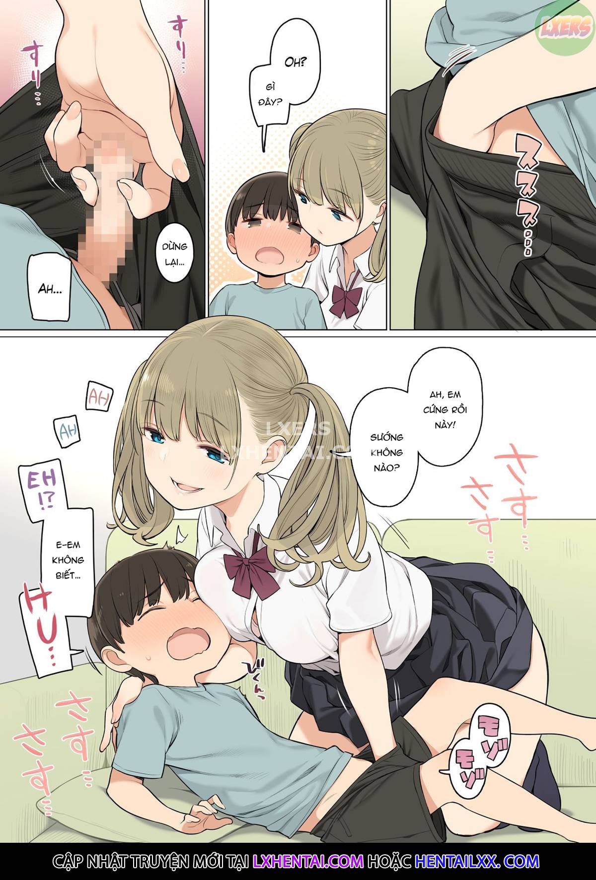 Hình ảnh 9 trong My Older Sister’s Friends Are Nothing But Lewd Girls - One Shot - Hentaimanhwa.net