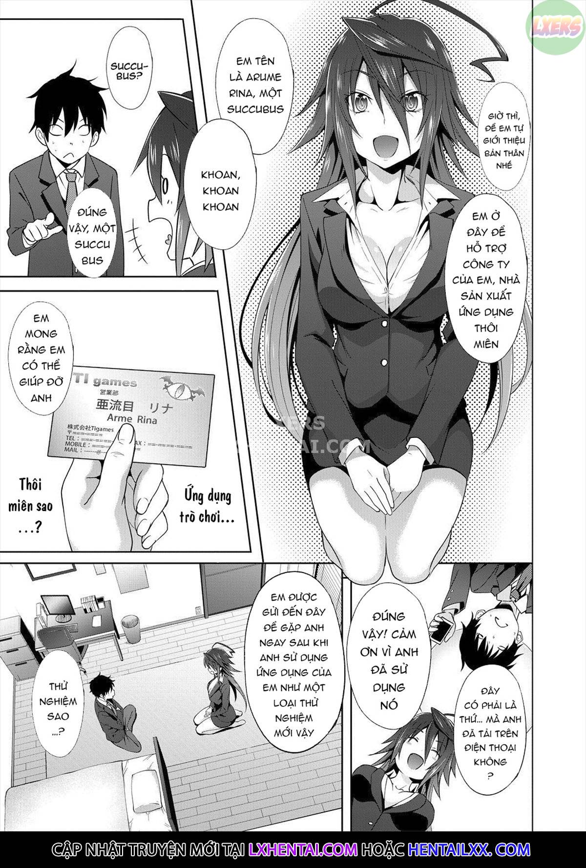 Xem ảnh 17 trong truyện hentai Succubus Appli - Chapter 1 - truyenhentai18.pro