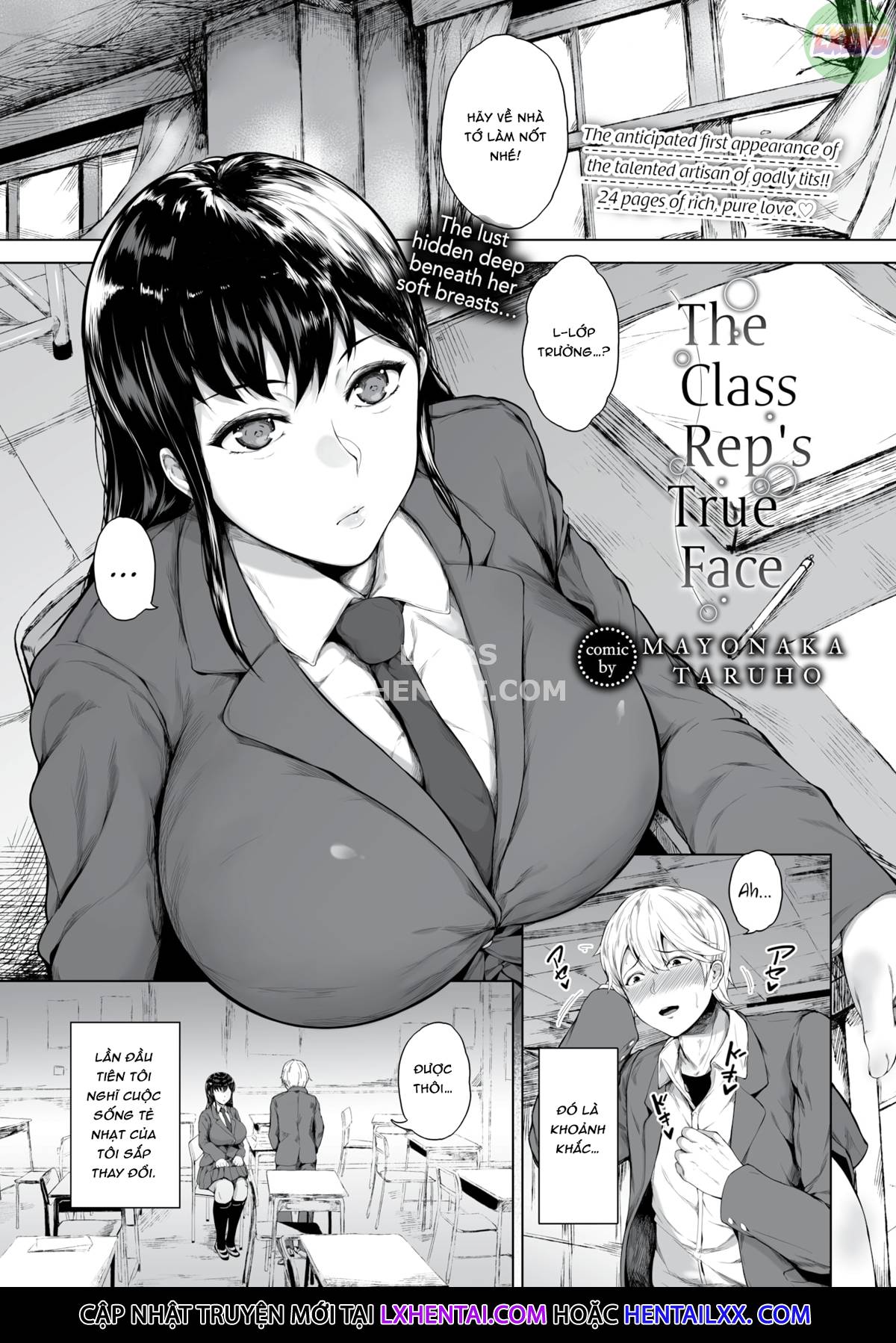 Xem ảnh 4 trong truyện hentai The Class Rep's True Face - One Shot - truyenhentai18.pro