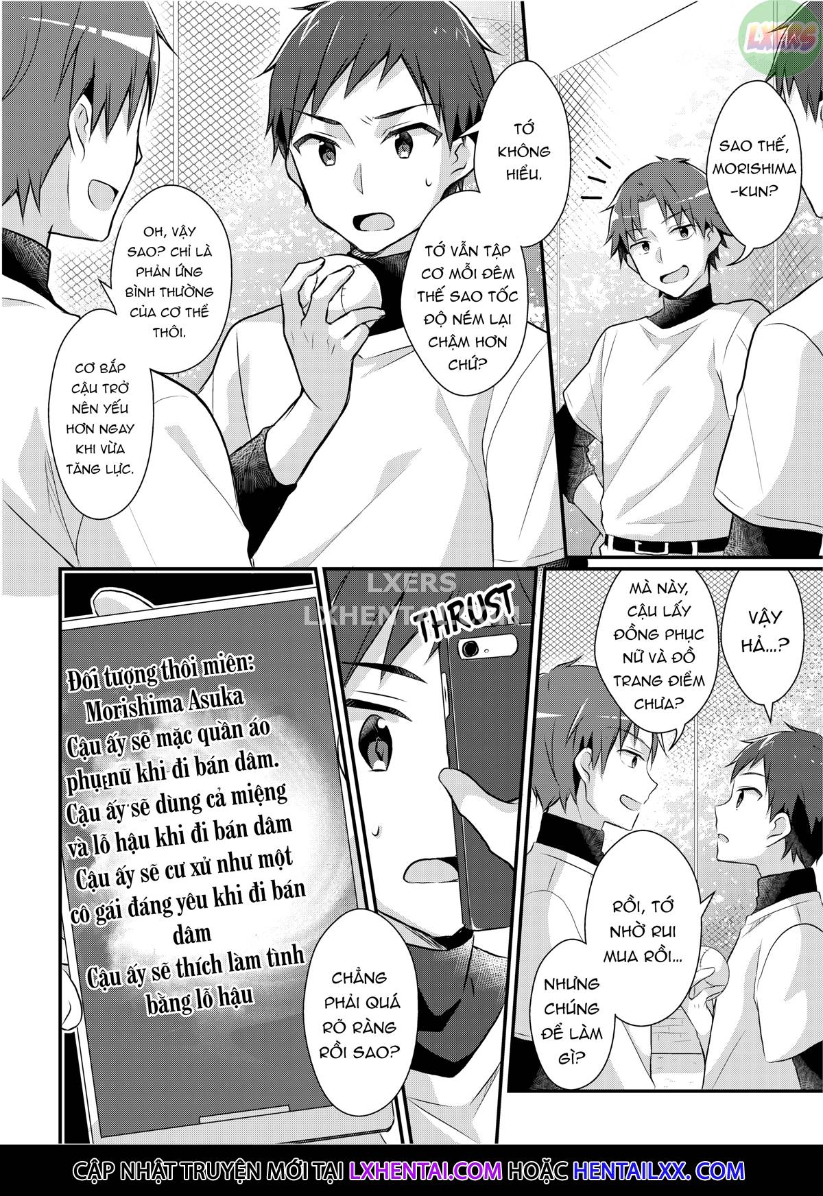 Xem ảnh 9 trong truyện hentai The Former Ace Of The Baseball Team Is A Prostitute Girl - One Shot - truyenhentai18.pro