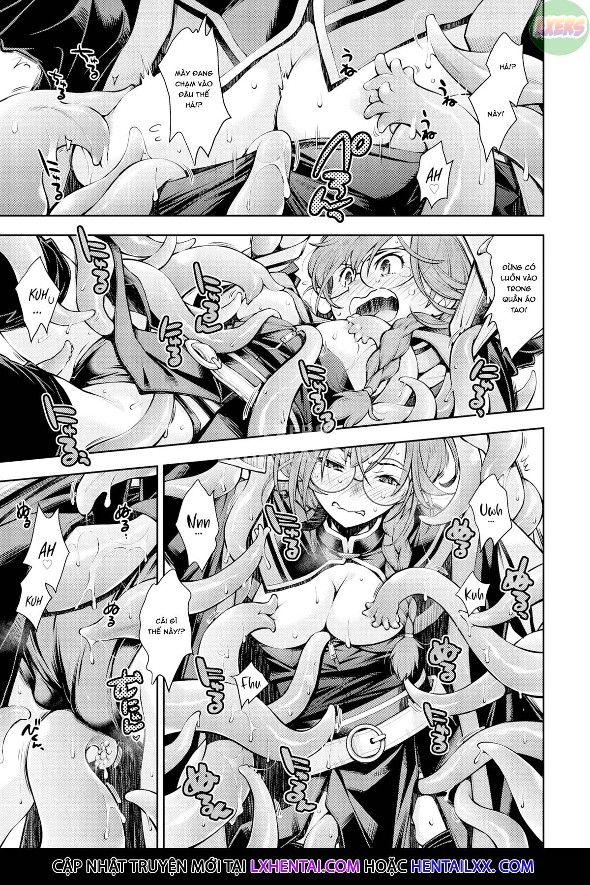 Xem ảnh 10 trong truyện hentai There Is A Labyrinth Where A Female Sage Cannot Escape Until She Defeats The Tentacles - One Shot - truyenhentai18.pro
