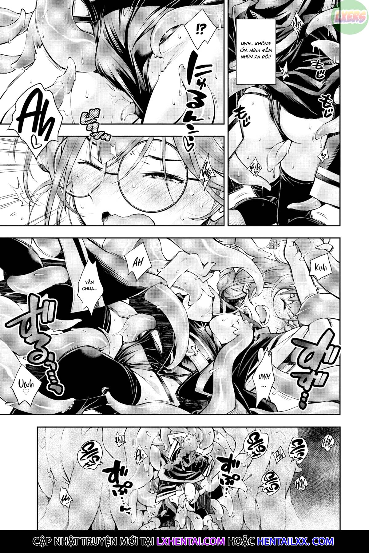 Xem ảnh 12 trong truyện hentai There Is A Labyrinth Where A Female Sage Cannot Escape Until She Defeats The Tentacles - One Shot - truyenhentai18.pro