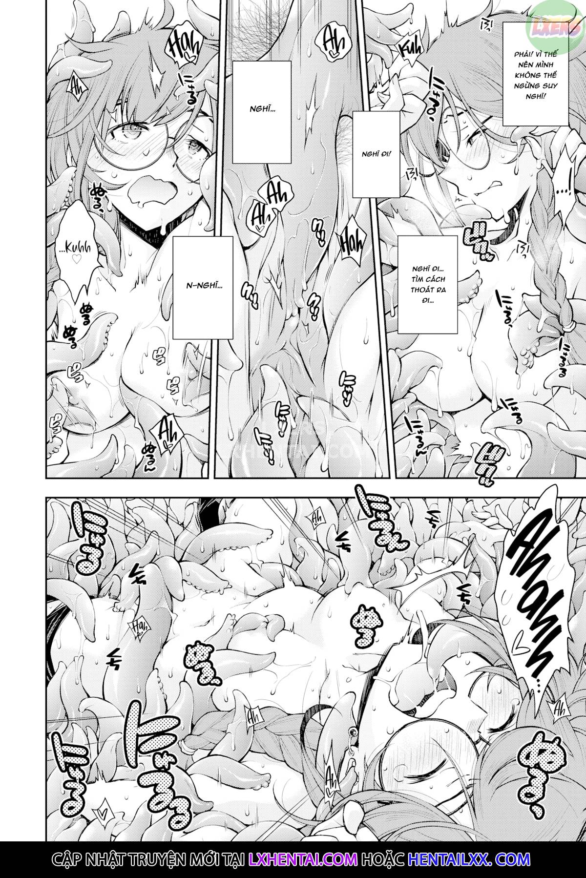 Xem ảnh 17 trong truyện hentai There Is A Labyrinth Where A Female Sage Cannot Escape Until She Defeats The Tentacles - One Shot - truyenhentai18.pro