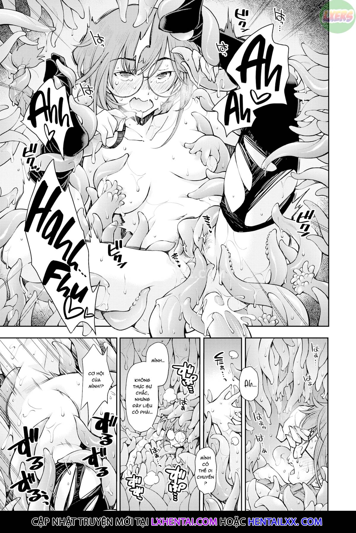 Xem ảnh 20 trong truyện hentai There Is A Labyrinth Where A Female Sage Cannot Escape Until She Defeats The Tentacles - One Shot - truyenhentai18.pro