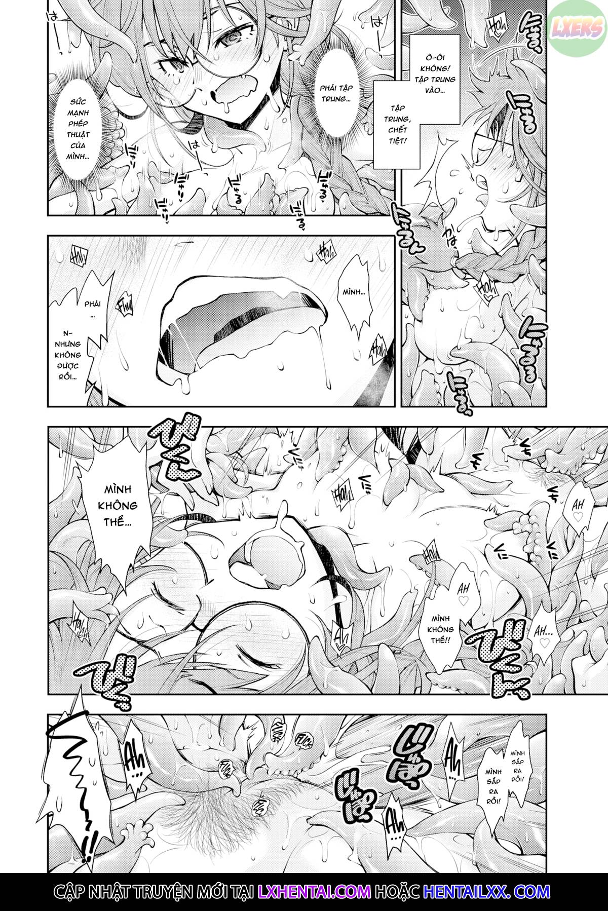 Xem ảnh 23 trong truyện hentai There Is A Labyrinth Where A Female Sage Cannot Escape Until She Defeats The Tentacles - One Shot - truyenhentai18.pro
