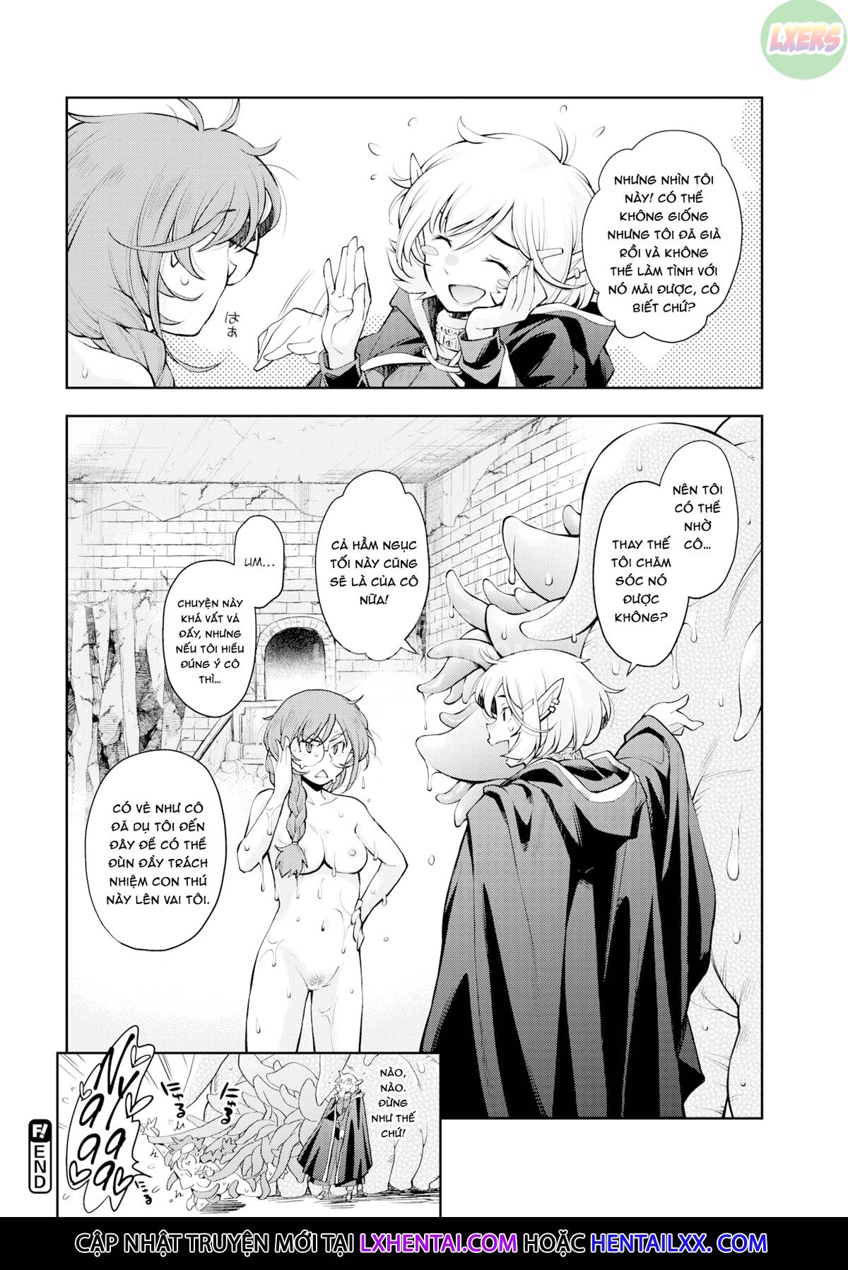 Xem ảnh 27 trong truyện hentai There Is A Labyrinth Where A Female Sage Cannot Escape Until She Defeats The Tentacles - One Shot - truyenhentai18.pro
