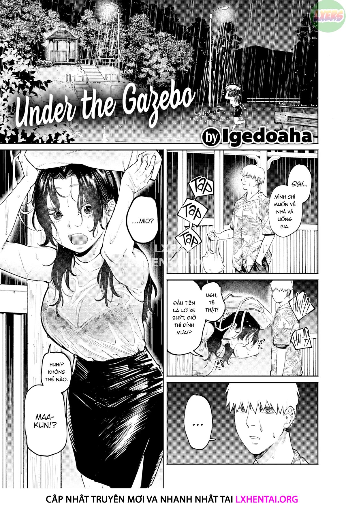 Xem ảnh 3 trong truyện hentai Under The Gazebo - One Shot - Truyenhentai18.net
